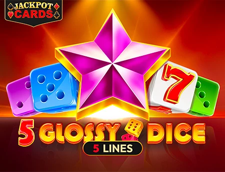 5 Glossy Dice